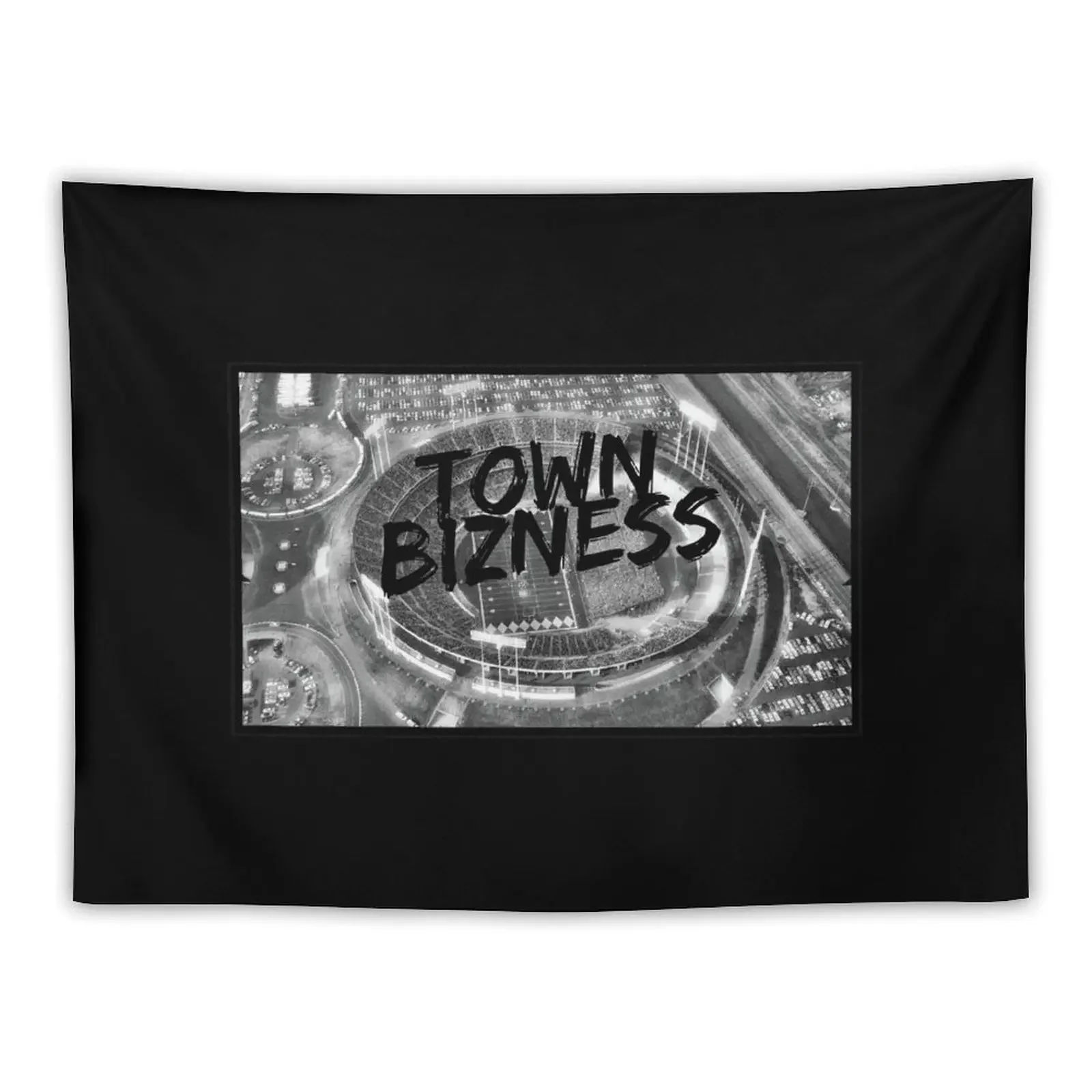 Town Bizness -Oakland Coliseum Tapestry Cute Decor Cute Room Decor Home Decor Aesthetic Home And Comfort Tapestry