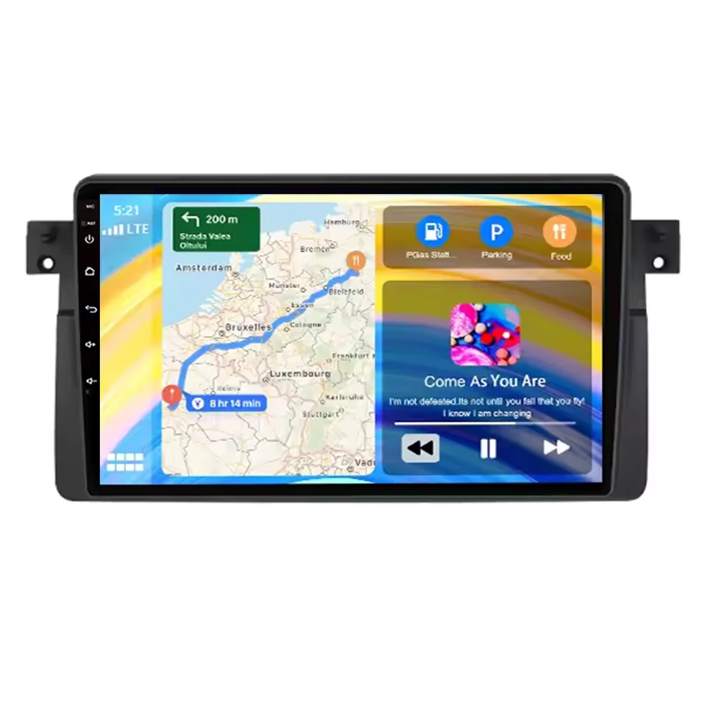 Picture 3: Carplay Android Car Radio For BMW E46 1999 - 2005 Multimedia Player Android 16 4G WIFI GPS RDS Head Unit Car Stereo No 2din