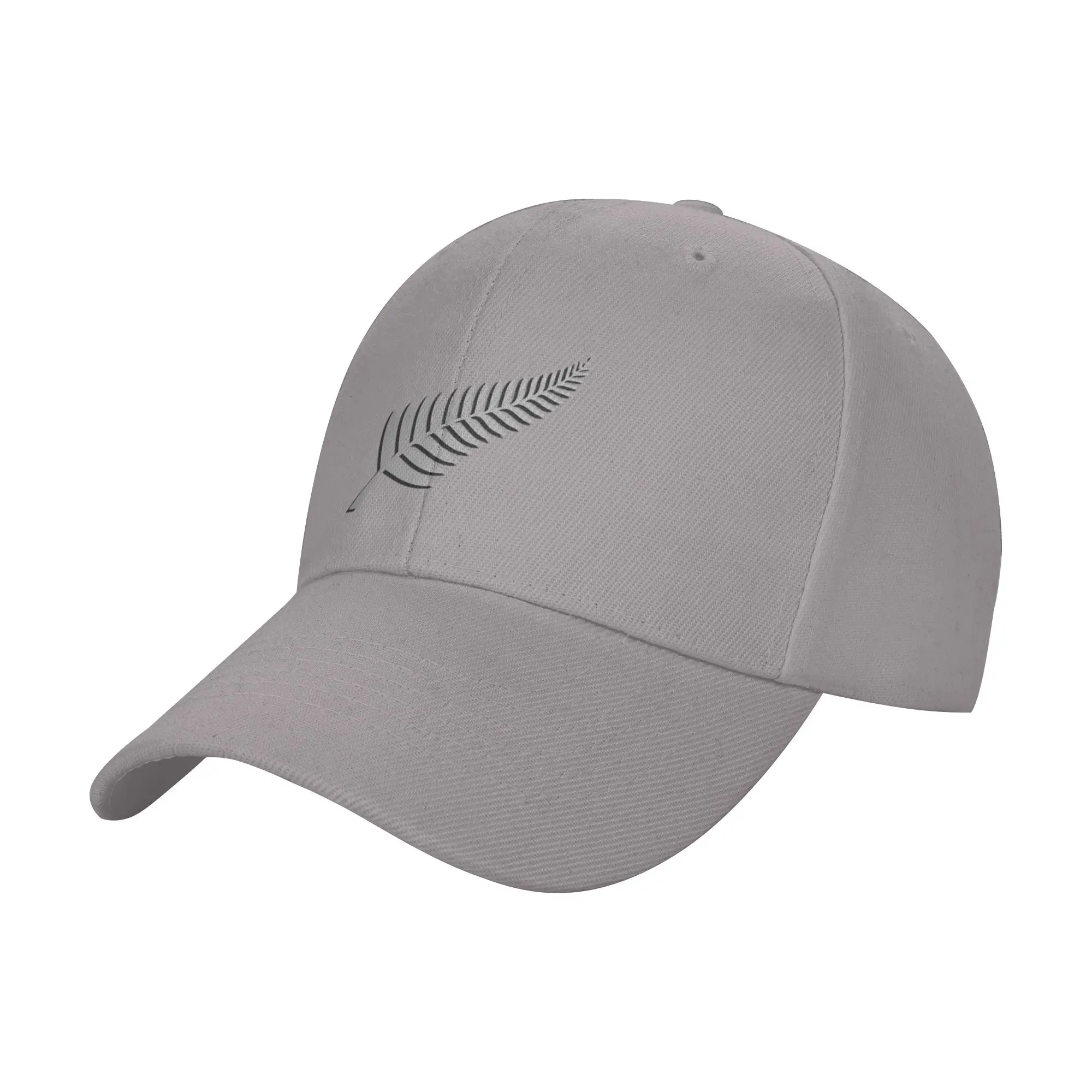 Hot Sale New Zealand NZ Kiwi Black Silver Fern Emblem Sport Fan Baseball Cap  Portable Visor Cap  Driving Visor Cap