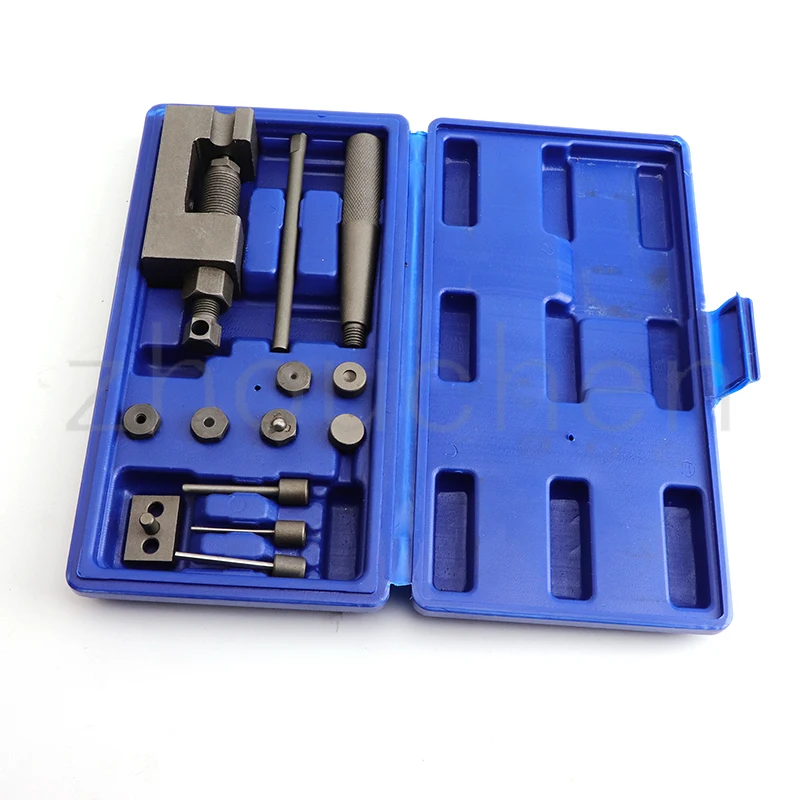 520/525/530 Motorcycle Splitter Heavy Chain Breaker Cutter Riveter Tool Kit Accessories