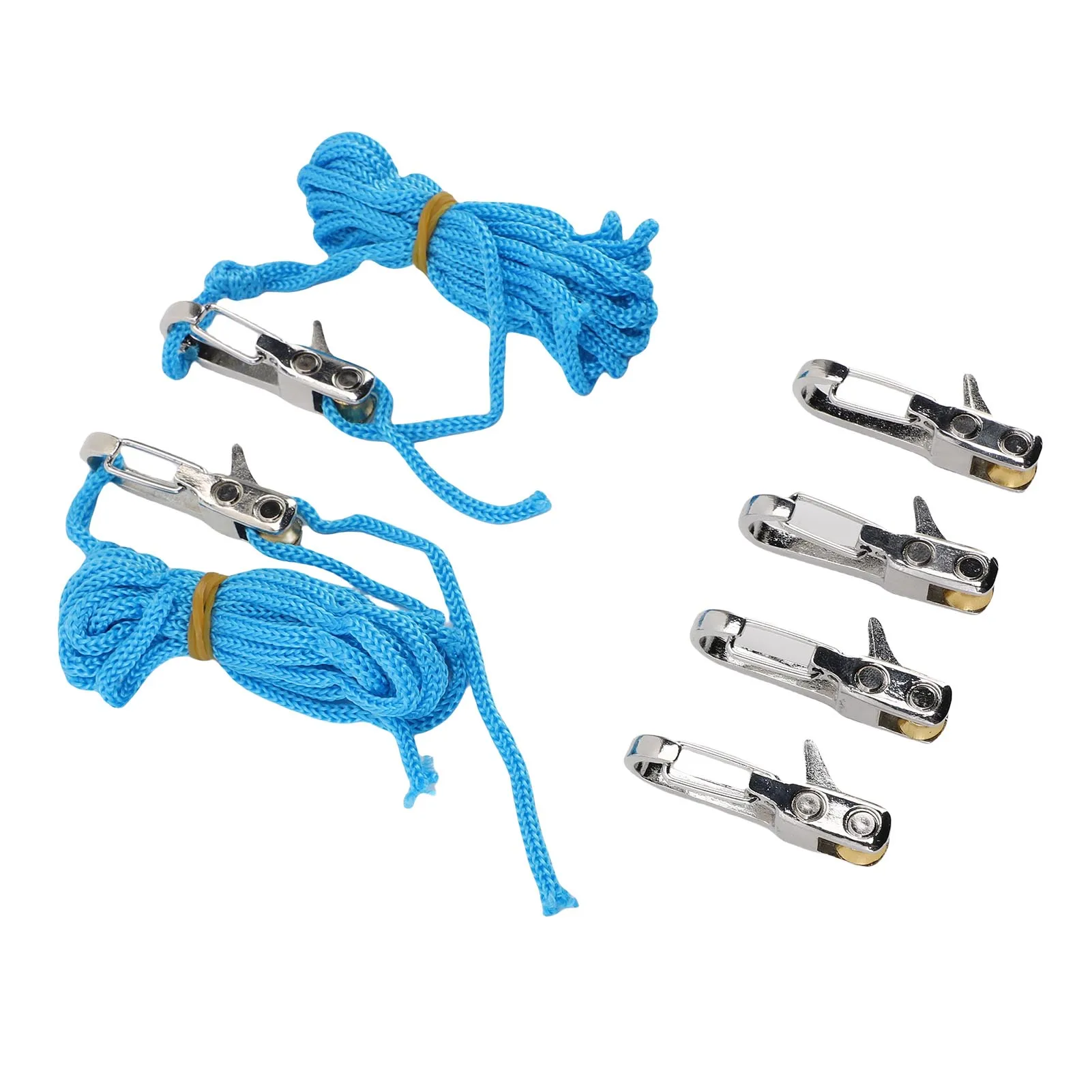 Portable Rope Adjuster Rope Tensioner Brass Stainless Steel Nylon Quick Adjustment Secure Fixation Anti Corrosive for Outdoor