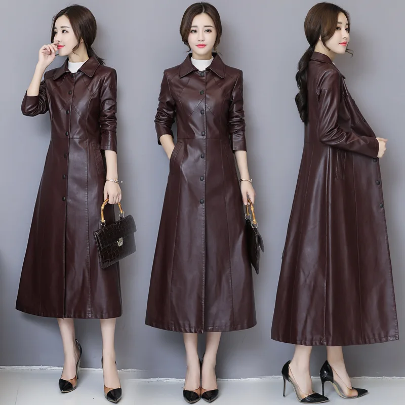 New Women Sheepskin Coat Autumn Winter 2024 Fashion Keep Warm Long Jacket Thicken Sheep Leather Coat Suede Outerwear Female