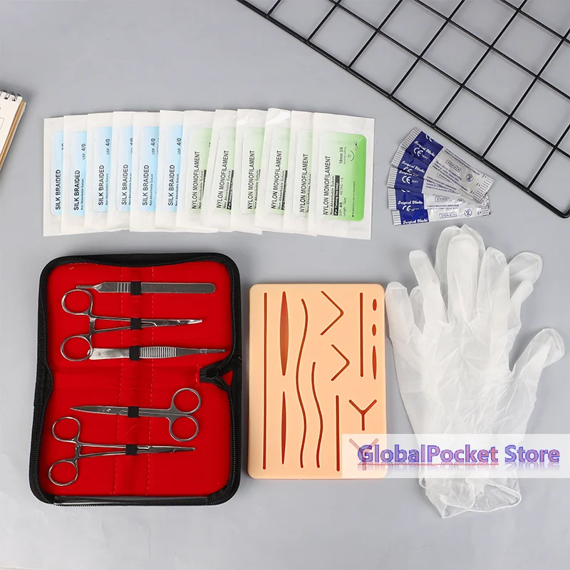 ชุดฝึกหัดเย็บแผลสำหรับนักศึกษา - Model Kit Tool Set บทวิจารณ์และราคา