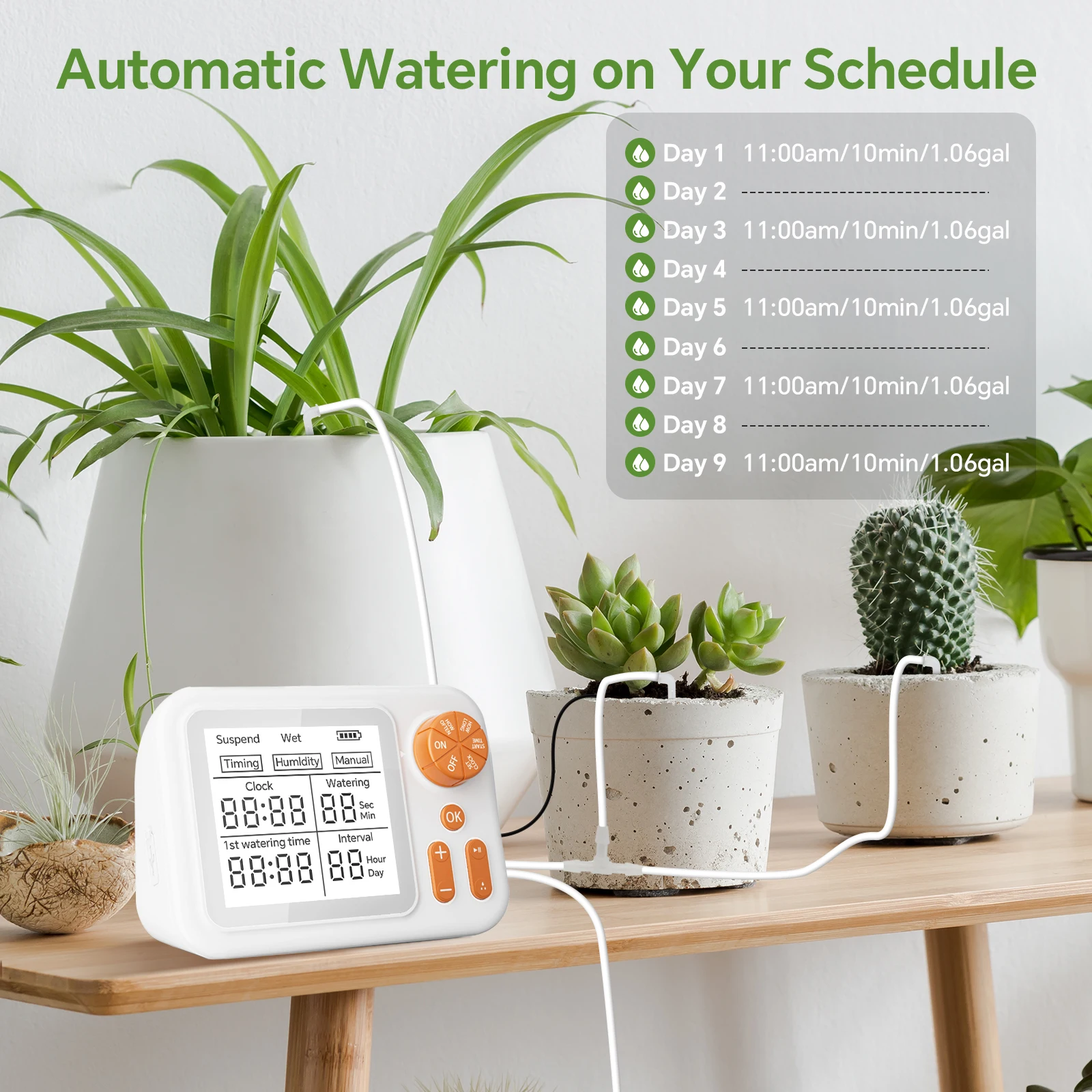 Automatisch druppelirrigatiesy - Smart Garden Click And Grow recensie en prijs