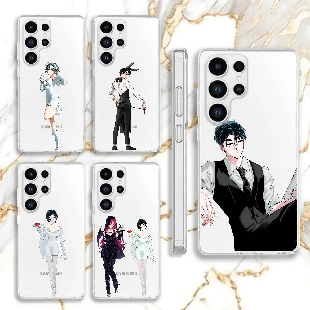 A-Alien S-Stage Sua Mizi Till Ivan Clear Phone case for Samsung S 30,S25,S24,S23,S21,S22,20,10,5G,FE,lite,PIus,Ultra Transparent