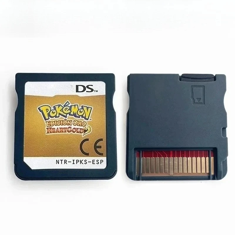 ESP USA NOE Pokémon Schwarz und Weiß 1 2 Schwarz und Weiß SoulSilver HeartGold DS NDS 3DS Videospiel-Kassette
