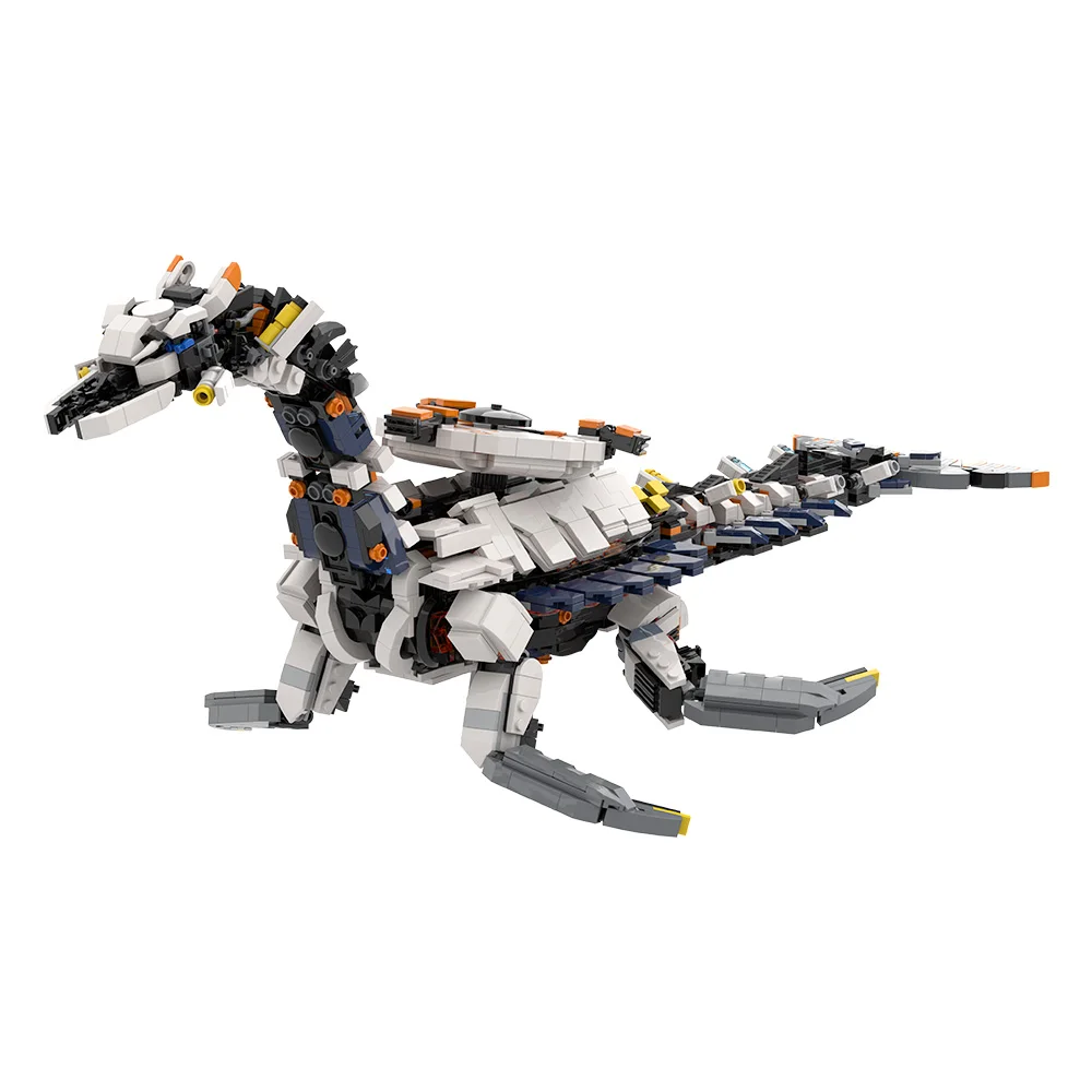 

Gobricks MOC-226347 Tideripper and Apex Tideripper Building Blocks from Horizons Forbidden Wested Bricks Toys Gift