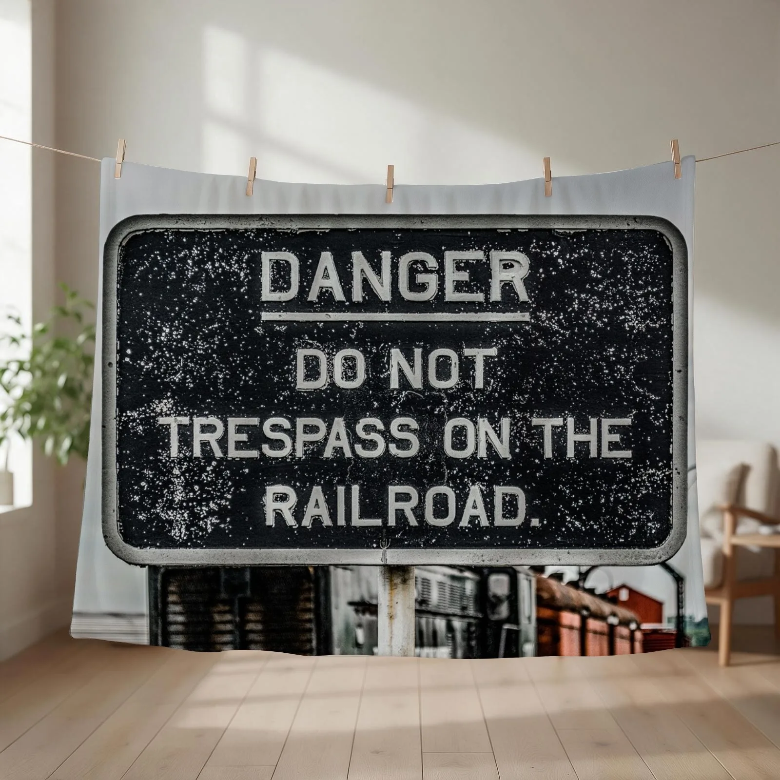 New Danger Zone Throw Blanket Camping Multi-Purpose for sofa Hairy Blankets