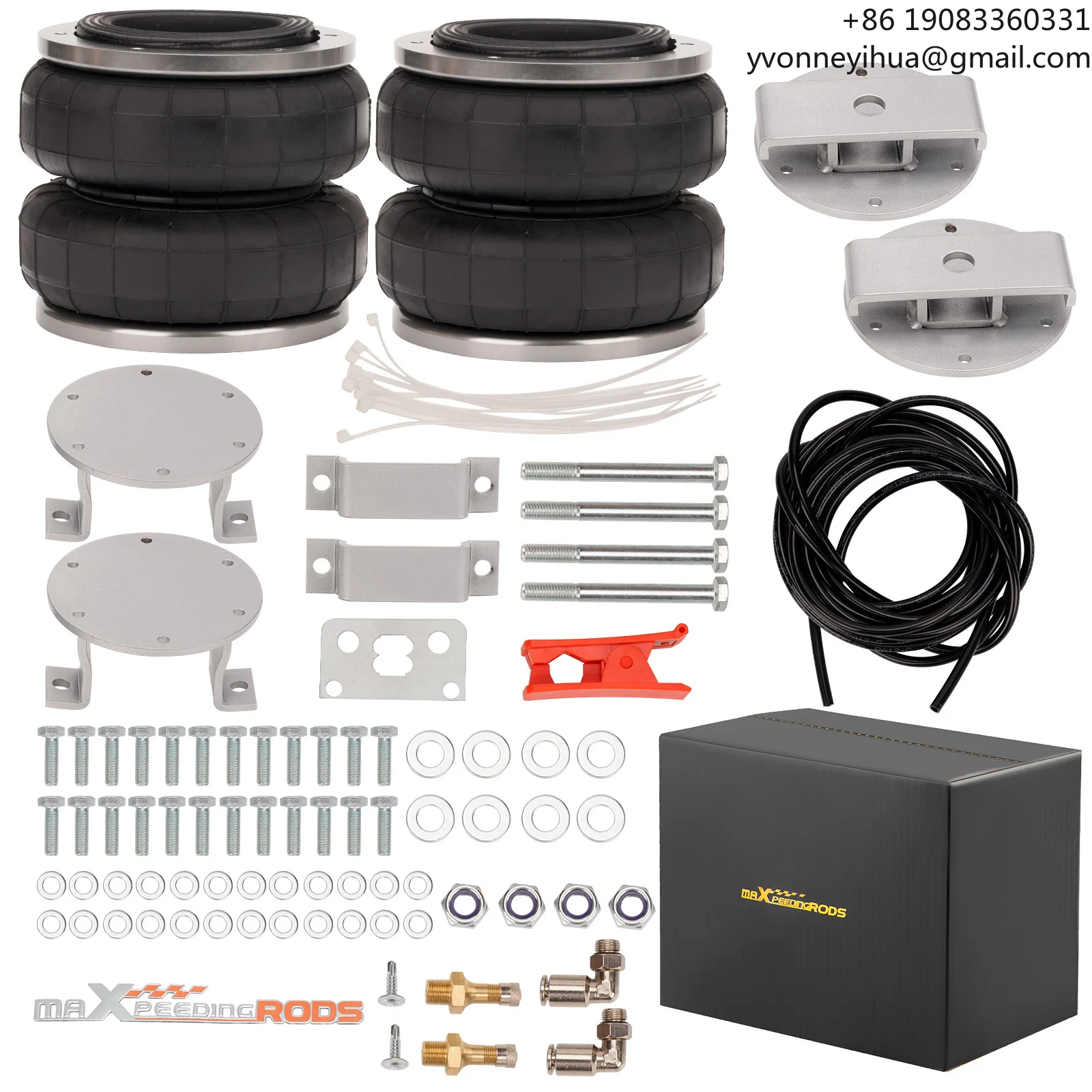 

New Air Suspension Bag Load Assist Kit for Toyota Hilux 4WD 2005-2015 Heavy Duty