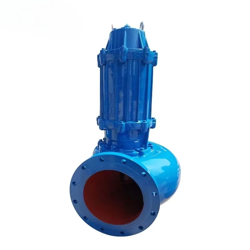 Погружной канализационный насос с автоматической муфтой и направляющей длиной 3 м