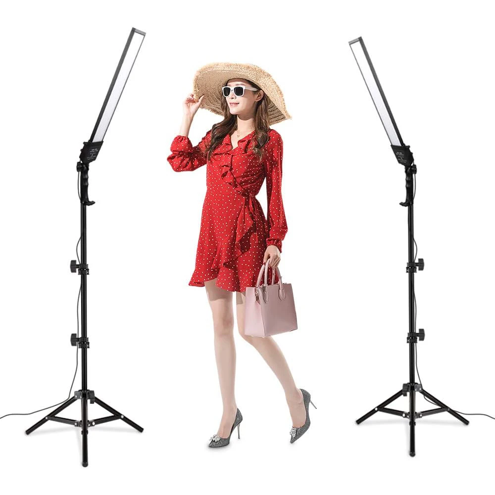 

40CM LED Light Photography Studio LED Lighting Kit Adjustable Light with Light Stand Tripod Photographic Video Fill Light