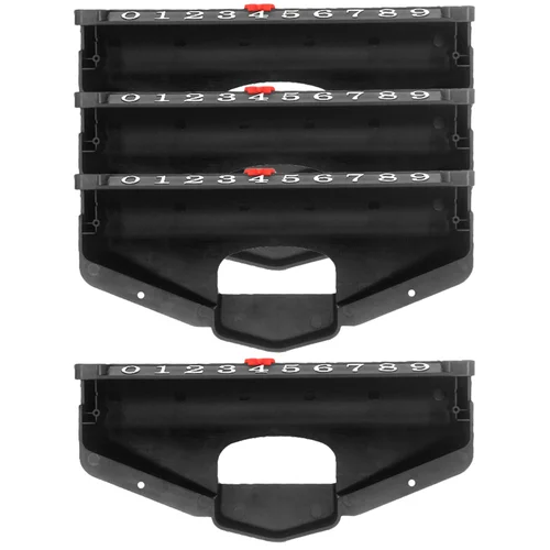 Marcador de portería de fútbol de Hockey de mesa, accesorios de contador de 4 piezas, unidades de puntuación de plástico de aire