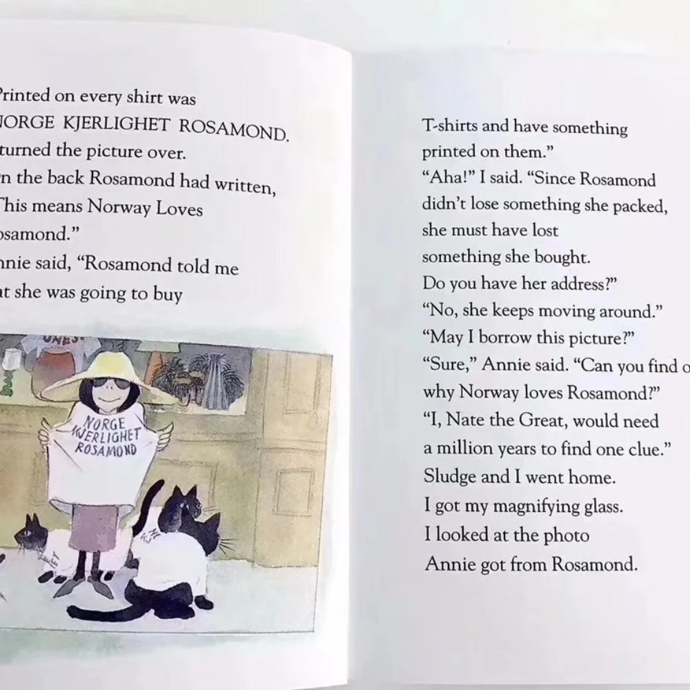 Nate The Great Little Detective Nate Boxed with 30 English Story Picture Books To Read