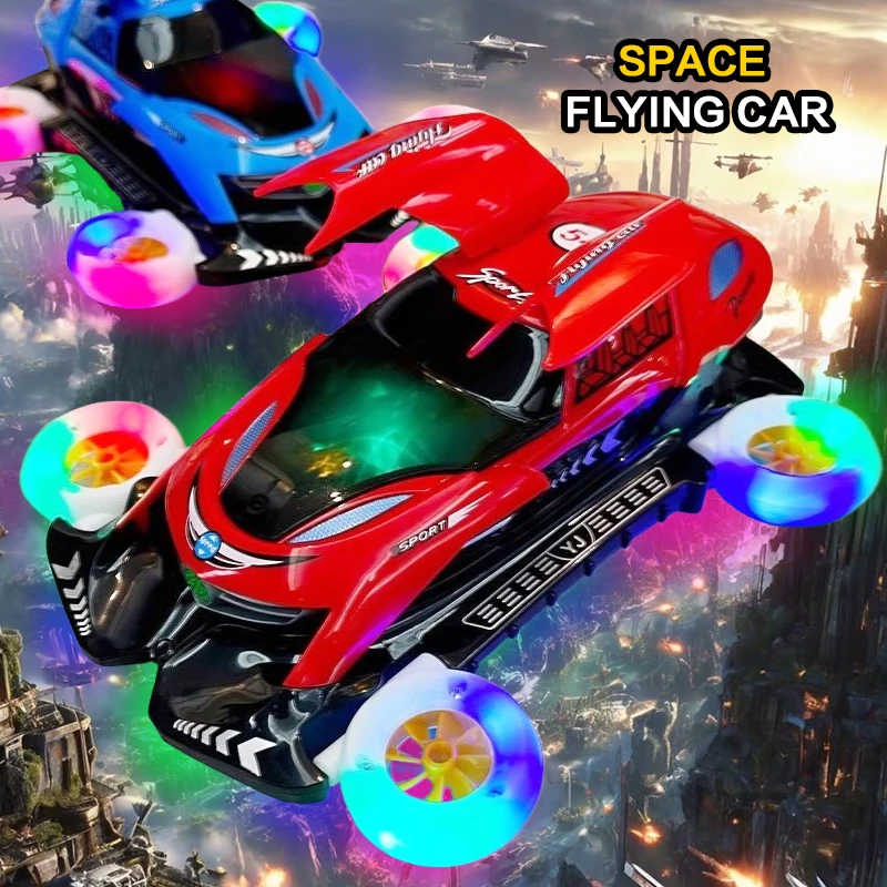 Stunt and Cool Transformable Flying Car, Boys' Cool Electric Toy Car, Holiday Gift, 360 ° Rotation