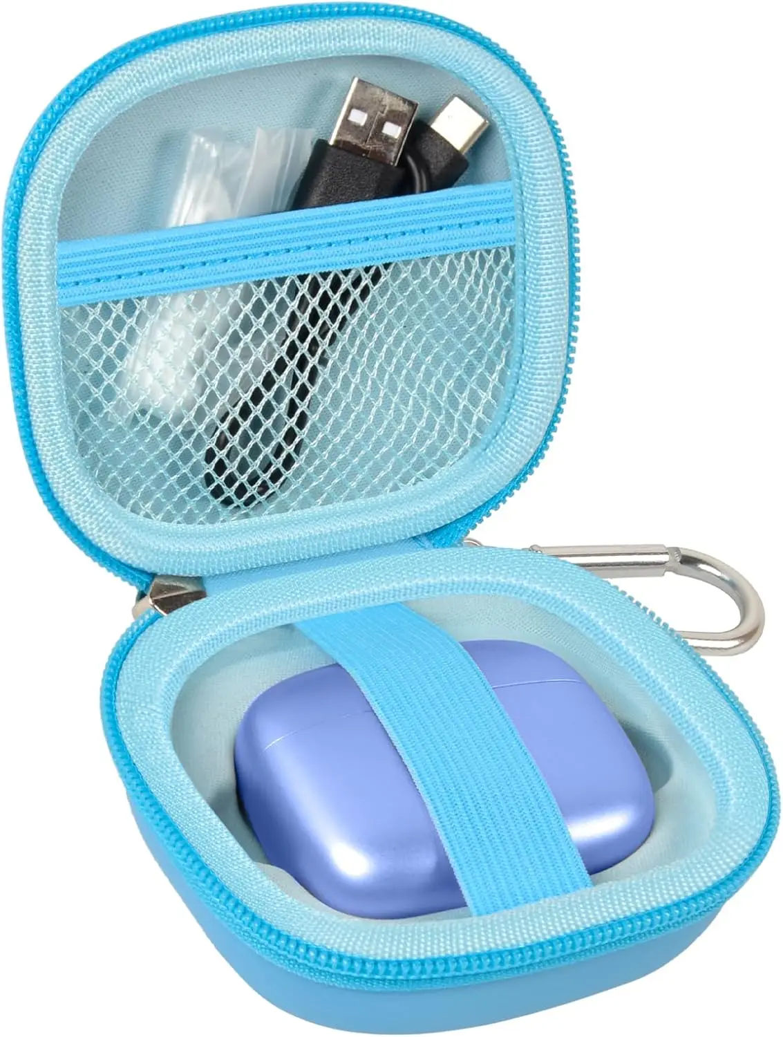 paiyule (nur Hülle) Ohrhörer-Hülle für TAGRY X08/für Btootos kabellose Bluetooth-Kopfhörer, schützende Kopfhörer-Abdeckung, Aufbewahrungshalter 3