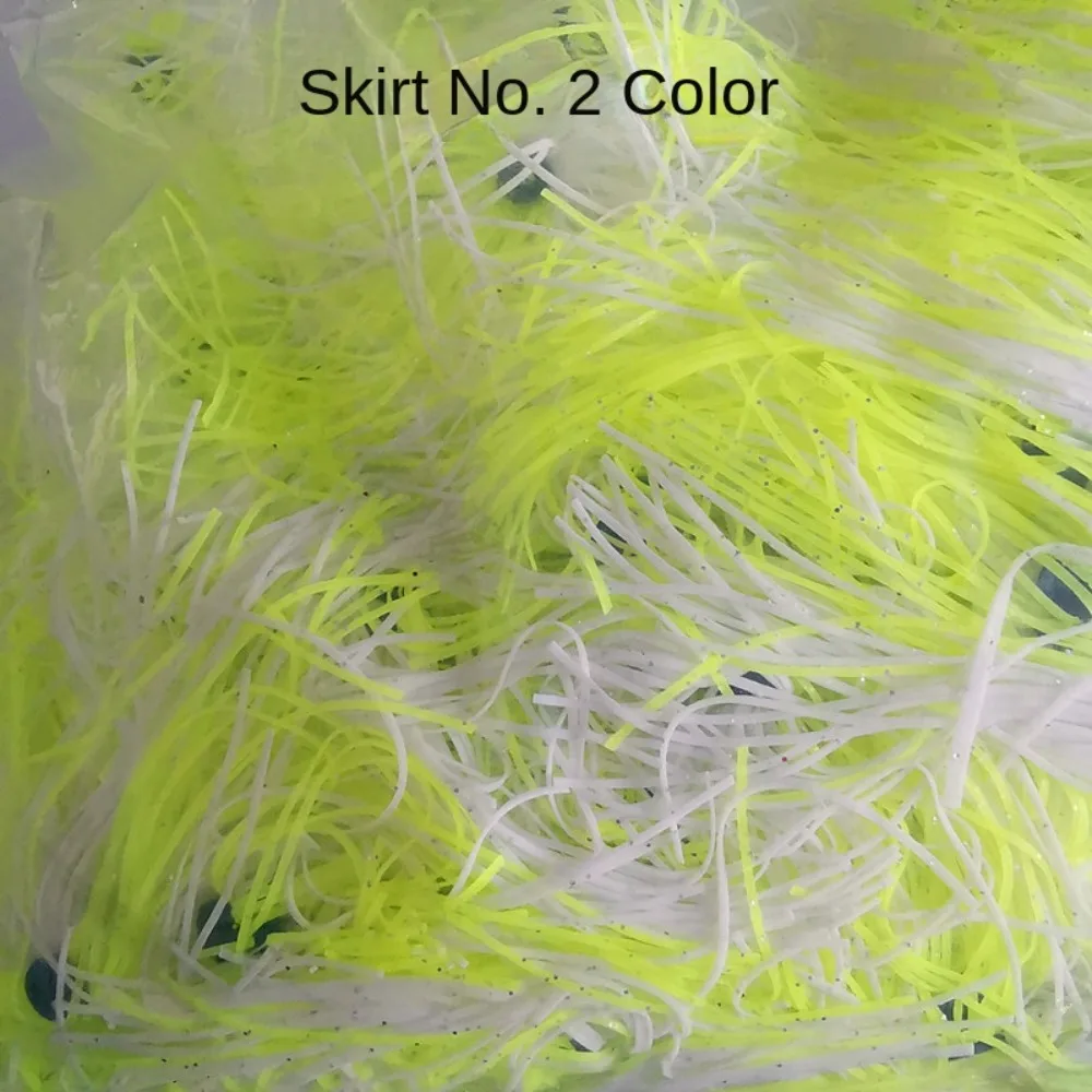 Bass Pike Walleye Beard Fishing Lure Chatter Walleye Buzzbait Silicone Thread Flap Silicone Skirt Spinner Bait Sea Fishing