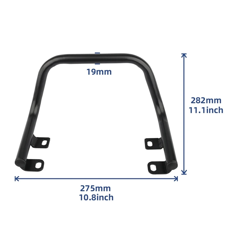 Portaequipajes para asiento trasero de motocicleta, estante de soporte para CONTINENTAL 650 GT650 19-23 INTERCEPTOR 650 18-23