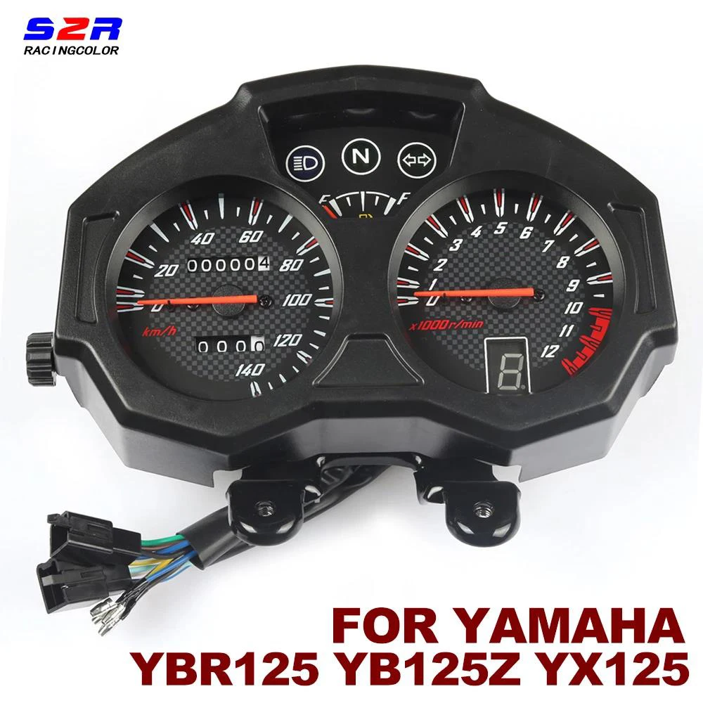 Motorcycle Speedometer Dash board Meter Assy for YAMAHA YBRZ YBR Z 125 Z YB125Z YB125ZR YX 125 Instrument Outer Case Cover