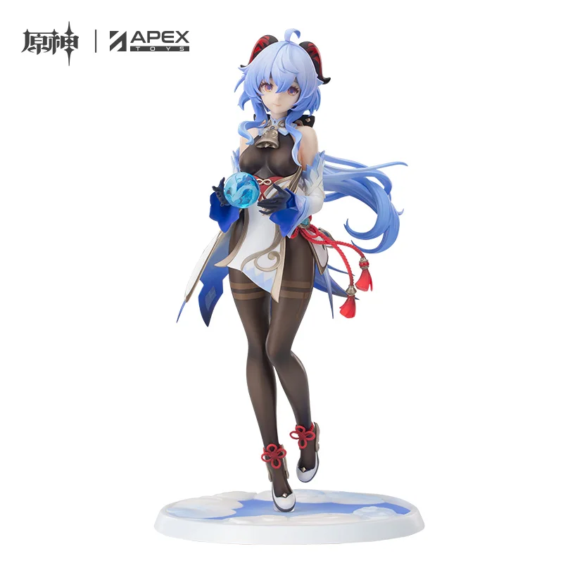 

OrIginal 22cm 1/7 Genshin Impact Ganyu Anime Figure Kawaii Toys Action Figure Figurine Collection Game Model Doll Toy Girls Gift