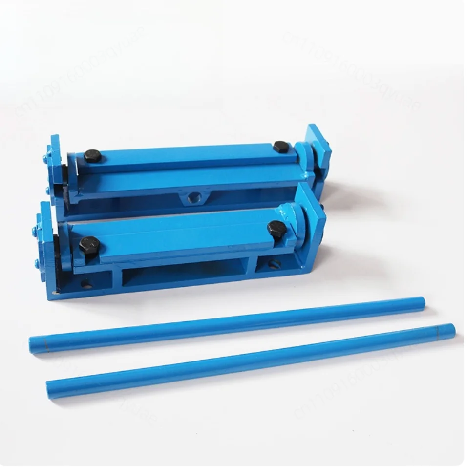 350MM Manual Bending Machine, Small Sheet Metal Brake, Iron Plate Hand Operated Bender for DIY Workshop