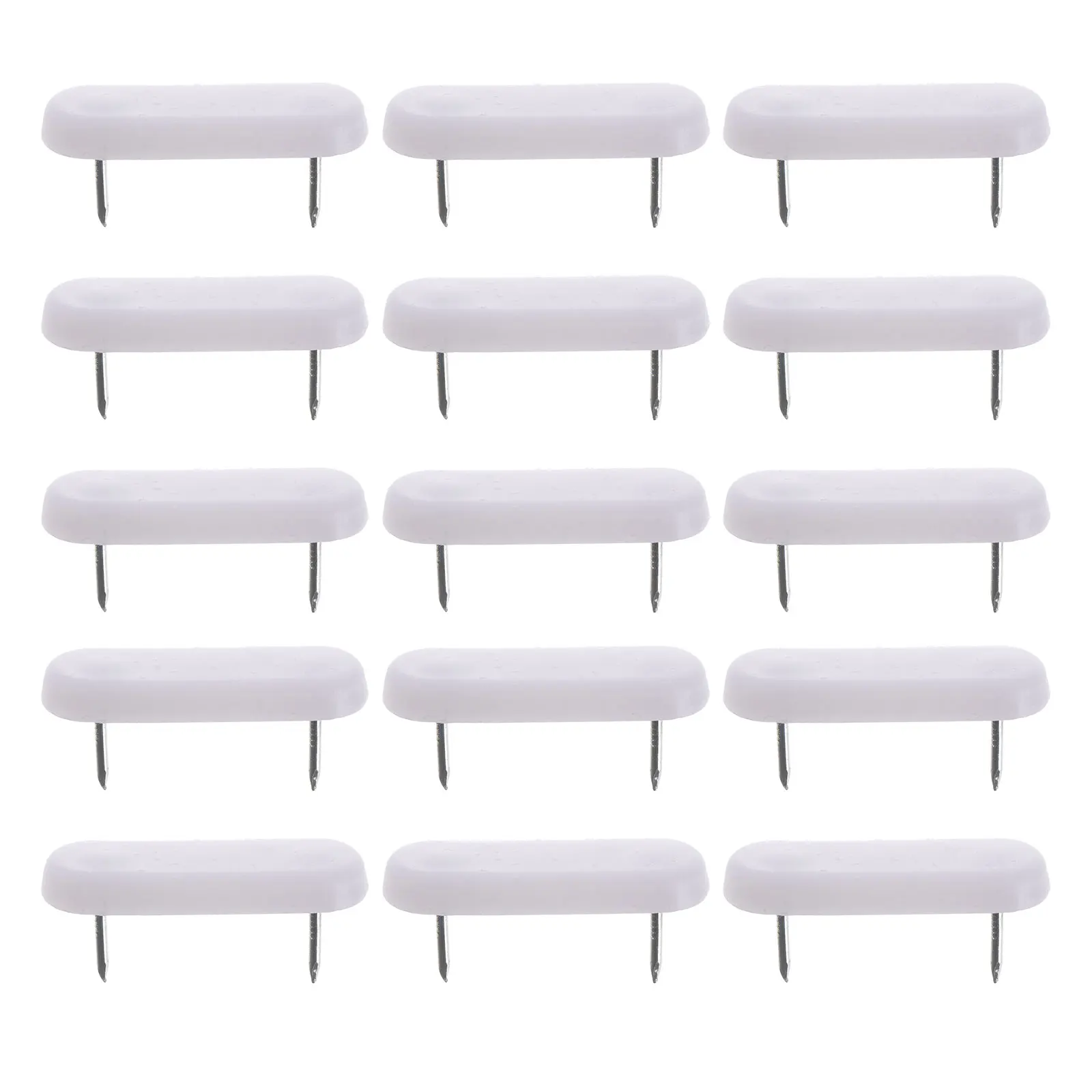 20Pcs Chair Feet Pads Heavy Duty Furniture Leg Glides Non-Slip Protection for Wooden Floors Easy Install Double Pin Design