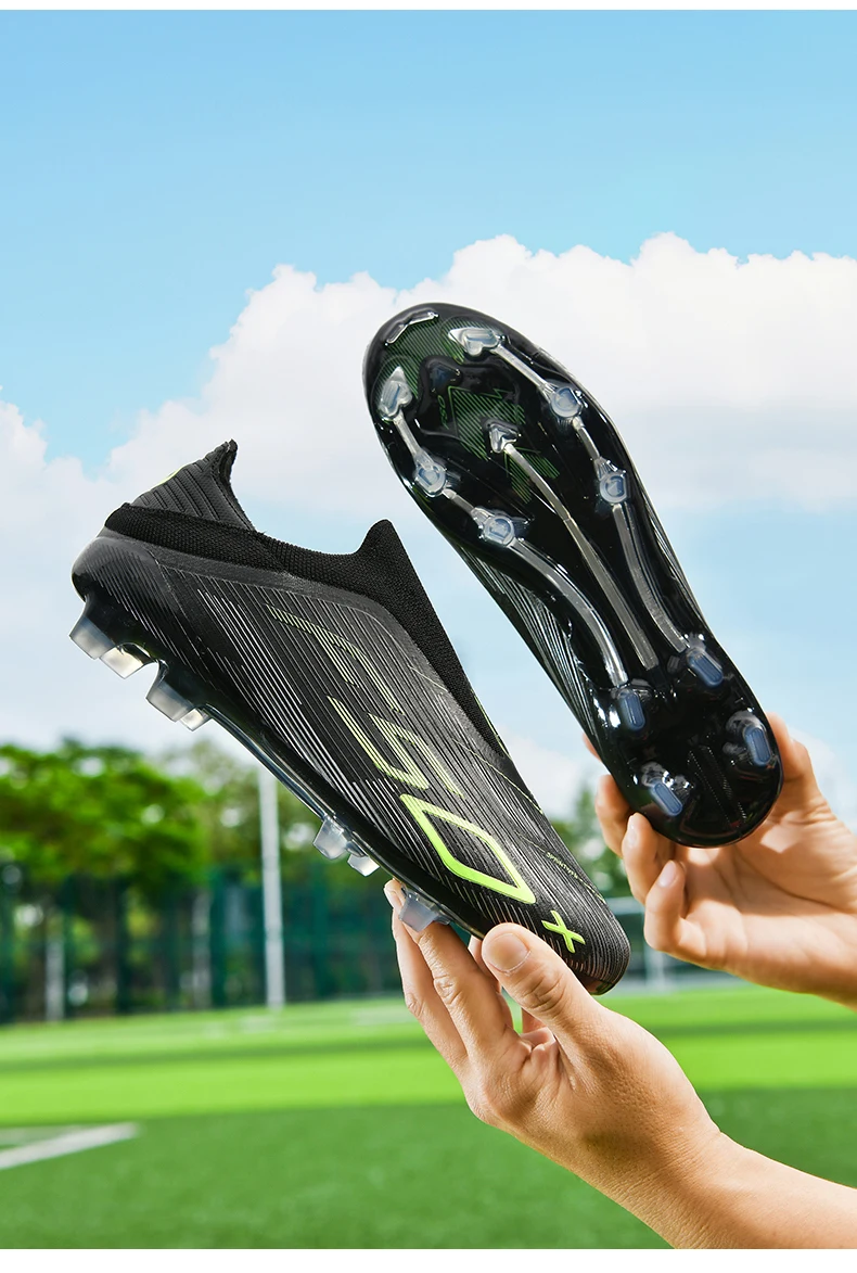 Neue Herren-Fußballschuhe Rutschfeste Sport-Fußballstiefel Bequeme Ultraleichte FG-Rasenstollen Futsal Indoor Erwachsene Rutschfest – Detail 11
