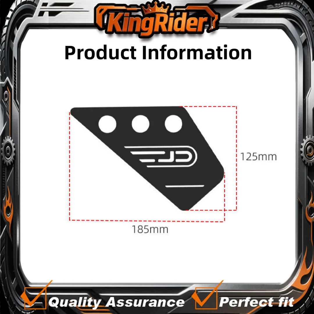 

【Supreme quality】For CL300 Left Right Battery Protective Cover CNC Aluminum Decorative Panel Original Hole Direct Mount