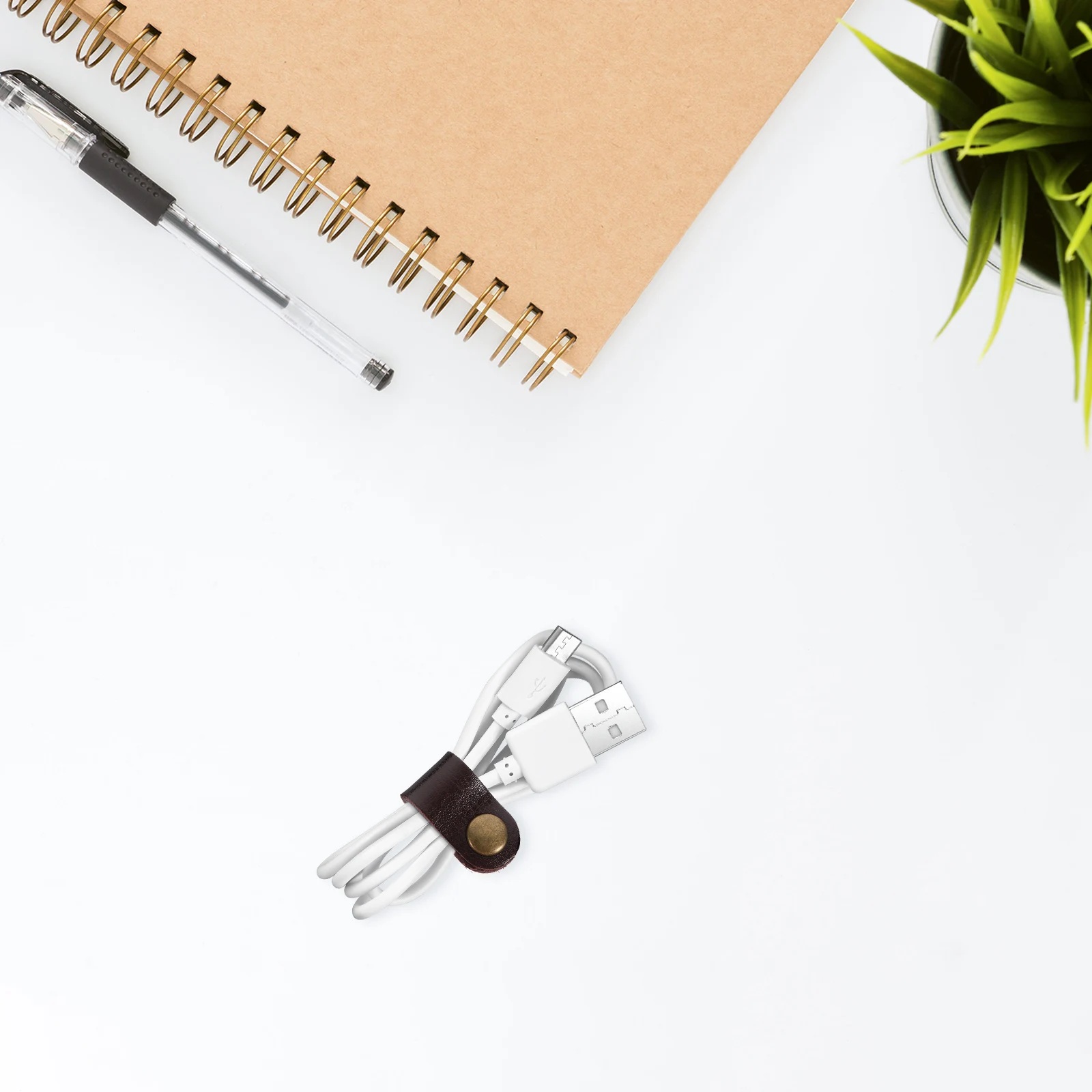 

Durable Cable Organizer USB Wire Management for Headphones and Other Cables Cable Management Cord Organizer