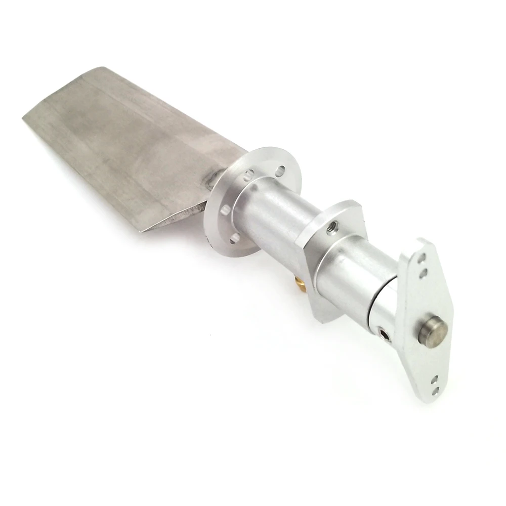 FSR-V FSR V Timone sommerso per barche RC 80mm * 29mm Timone sterzo in acciaio inossidabile per barca da corsa RC Velocità MONO VEE Barca ovale