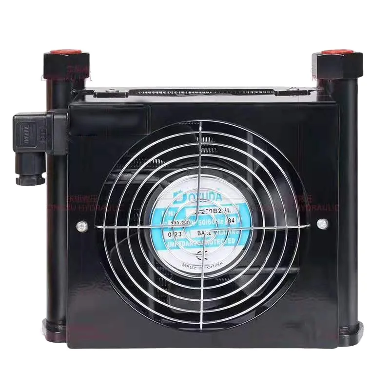 Aluminum alloy oil air cooler Radiator AJ(AF)1025T-CA 220V 380V DC12V 24V air cooler hydraulic