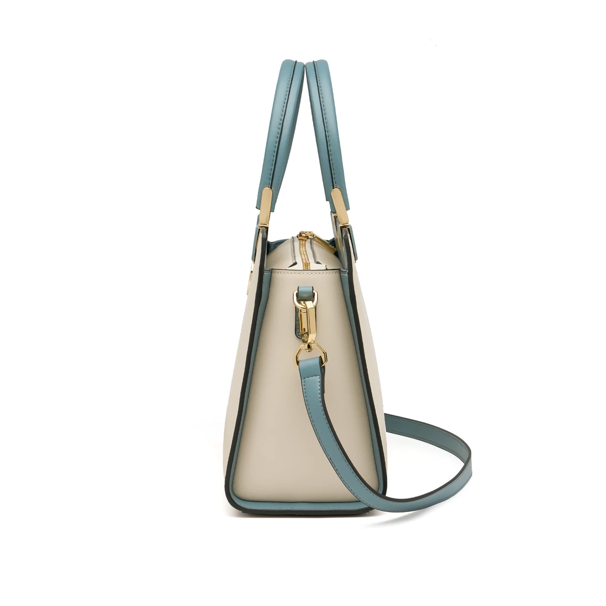Borsa a mano in pelle di mucca da donna in stile cinese limitato borsa a tracolla singola originale manico superiore borse in stile semplice