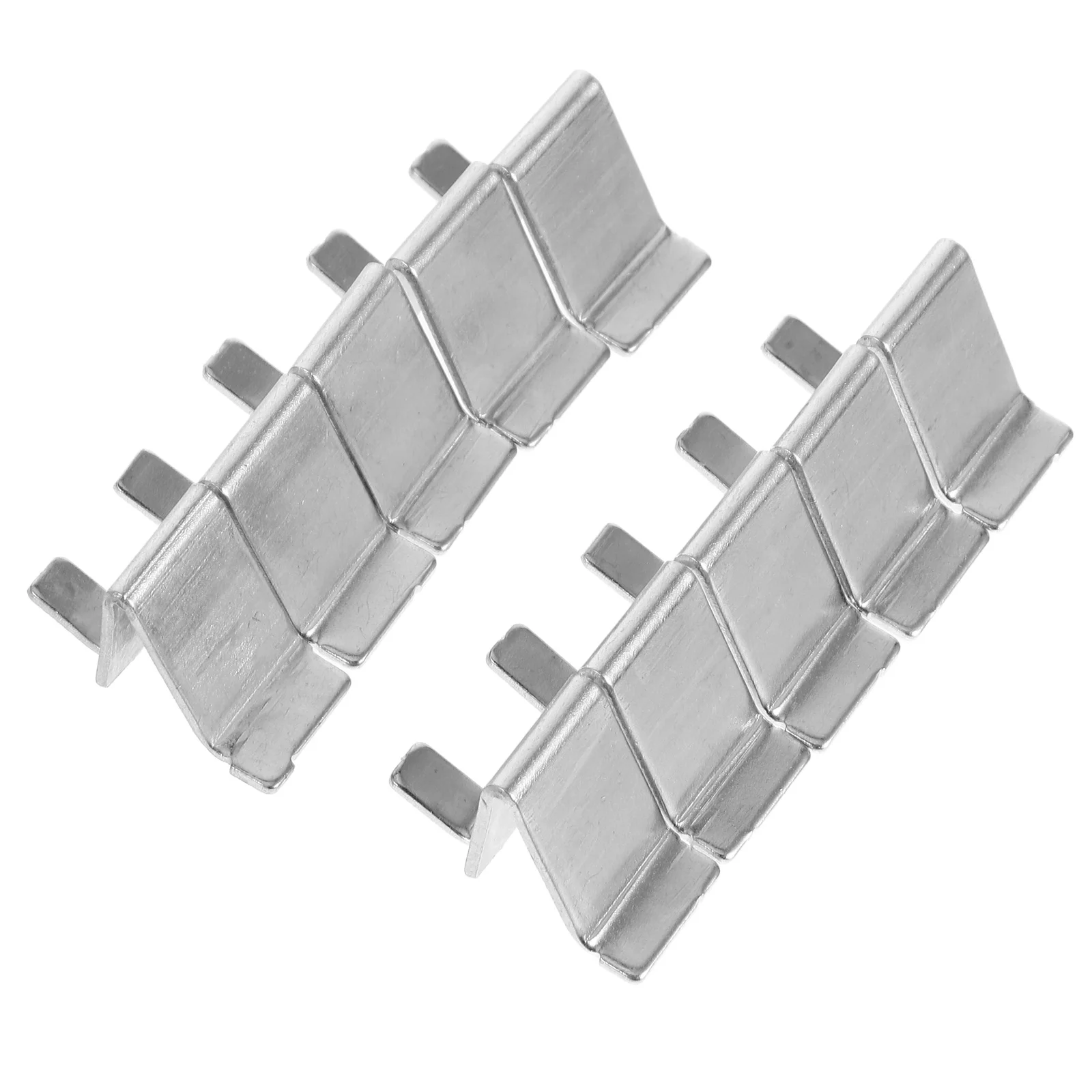 Clip per mensola per armadio da 10 pezzi Supporti metallici per vetrine per armadi Superficie liscia ad alta resistenza Clip per mensola per armadio facile da montare