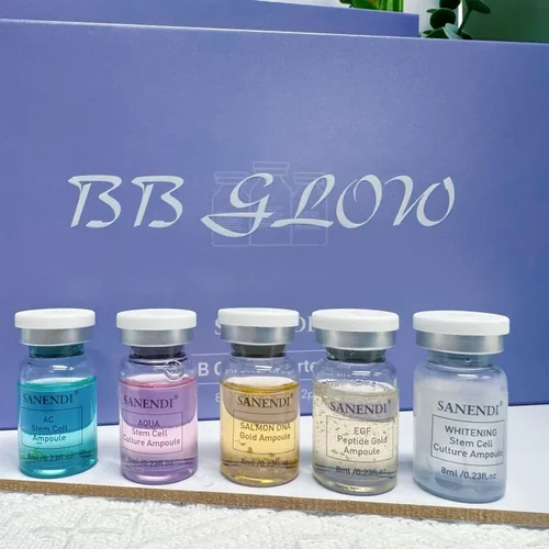 Imagen 2 del producto Crema BB con péptido de niacinamida, Kit de brillo coreano, crema de base, esencia de suero hidratante para el cuidado de la piel facial