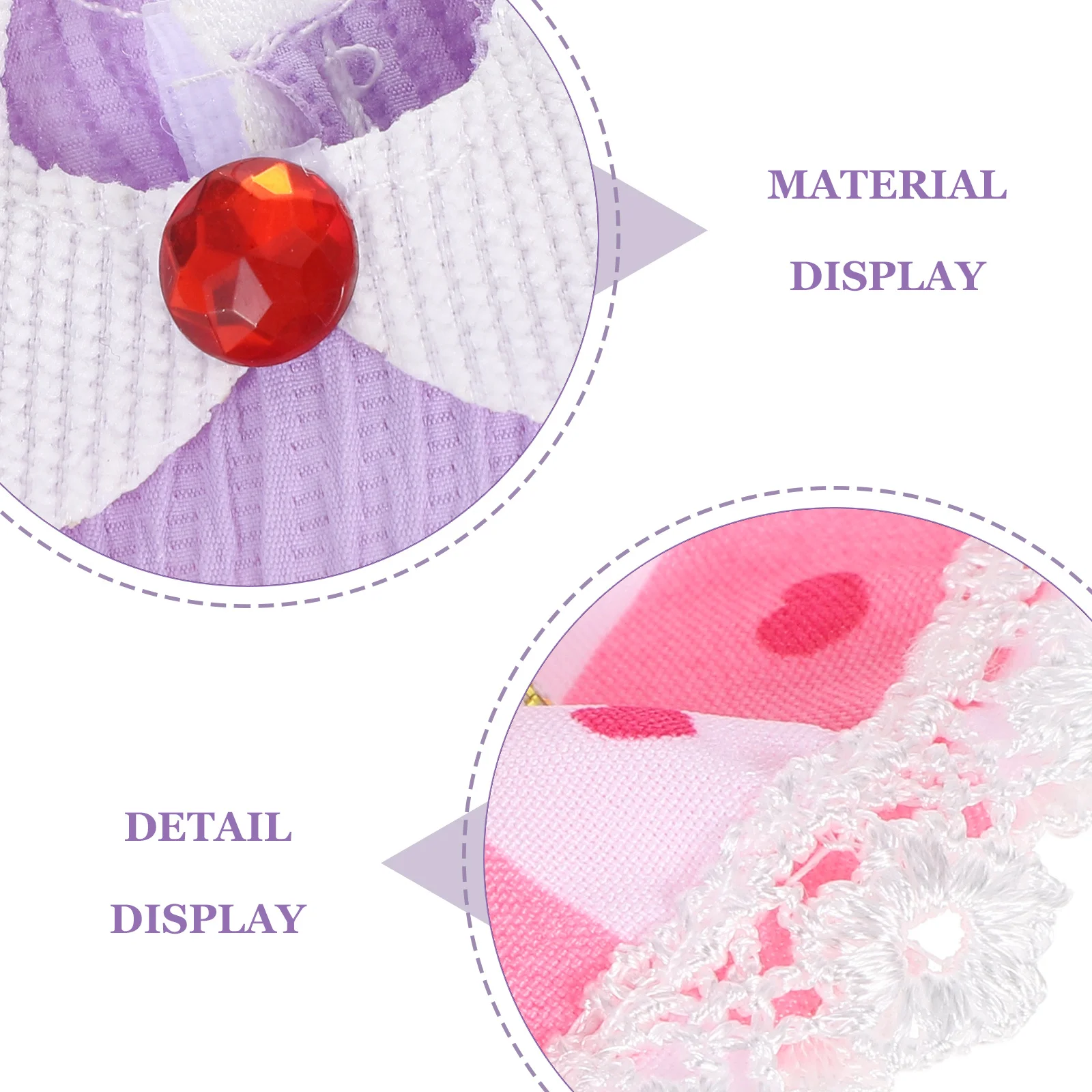 1 set vestiti per bambini abiti accessori carino gonna in tulle set da vestire tessuto morbido per gioco in costume da principessa per bambini rinati