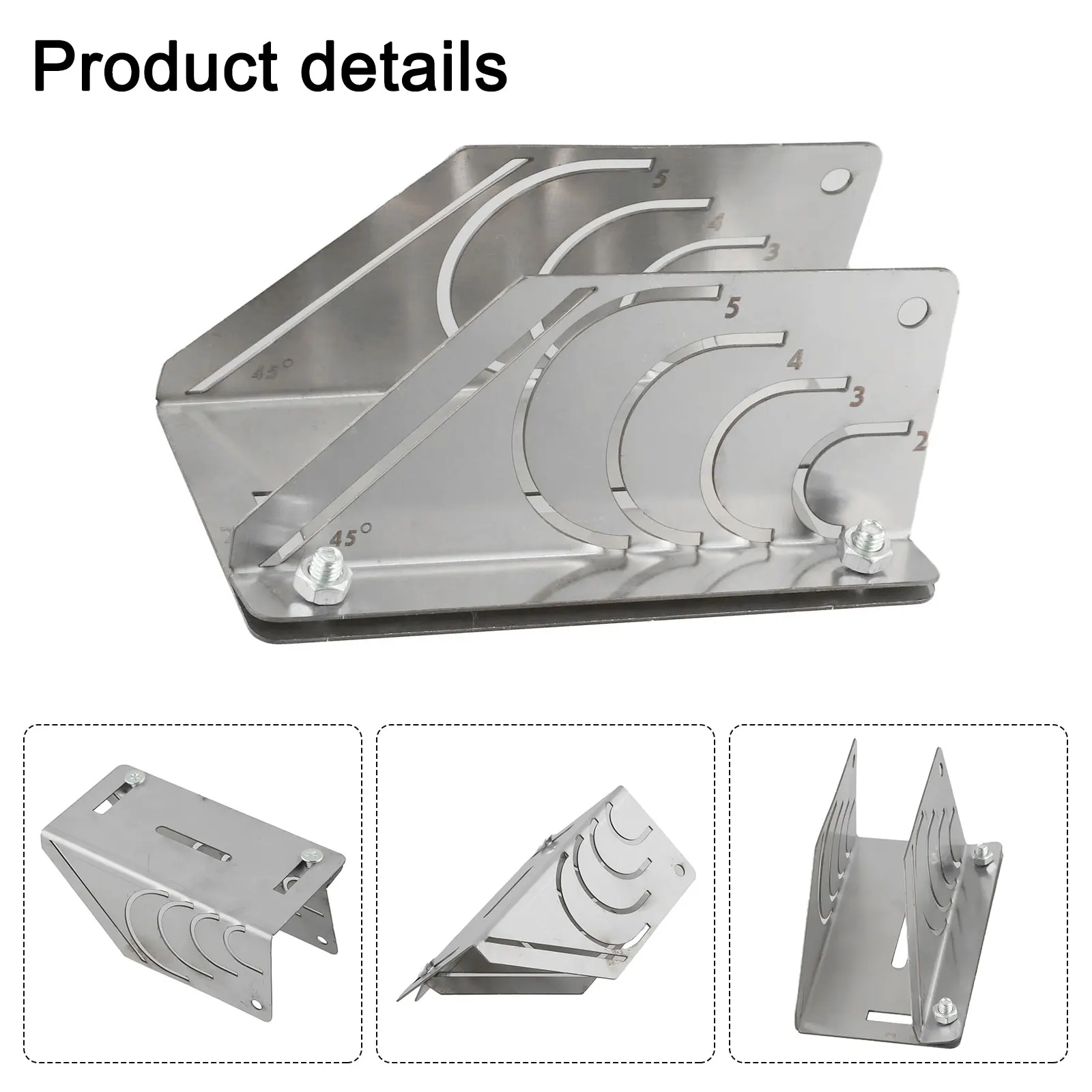 1pc 45° Rubber Insulation Pipe Cutter Pipe Cutter Adjustable Sizing Angle Arc Marking Tool Precision Foam Pipe Cutter 20-50MM