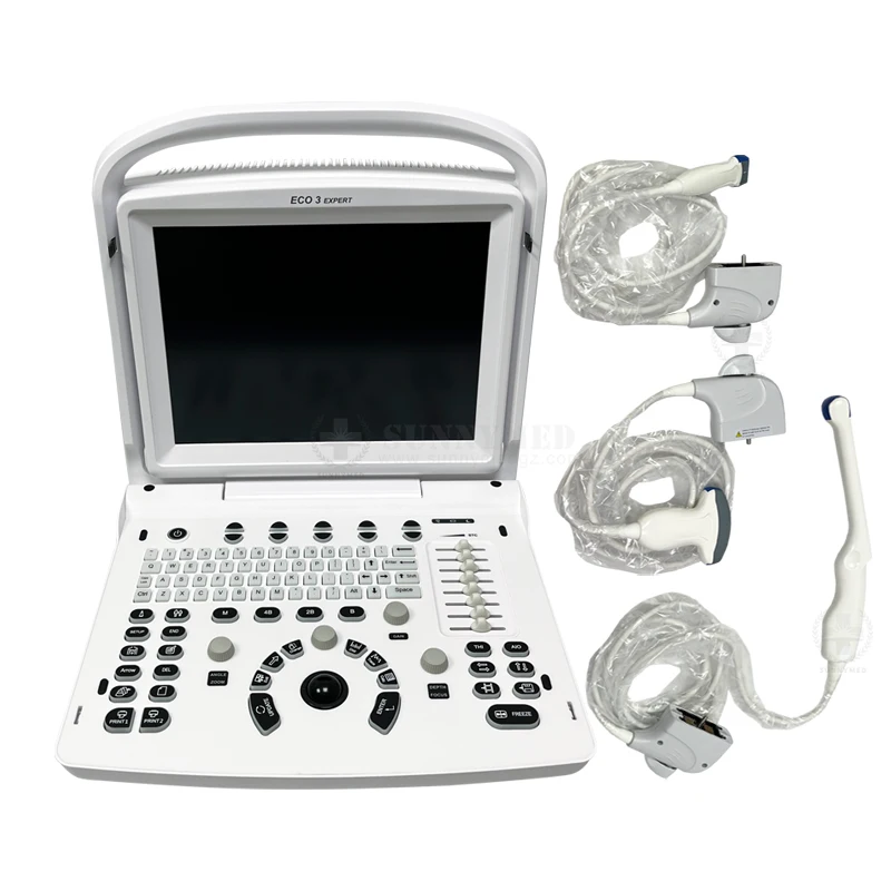 ECO 3 EXPERT  Laptop Medical Adjustable Digital Color Doppler Scanner multifunctional ultrasound scanner Echocardiography