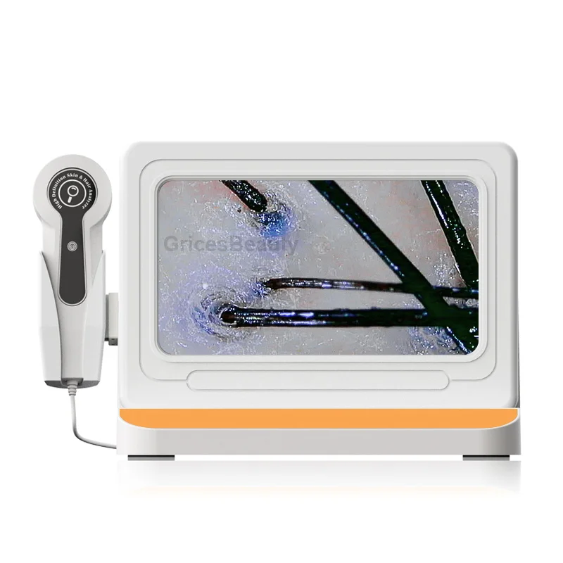 Portable Scalp Microscope Professional Skin Analyzer Hair Trichoscope Beauty Tech Home Devices Hair Health Care