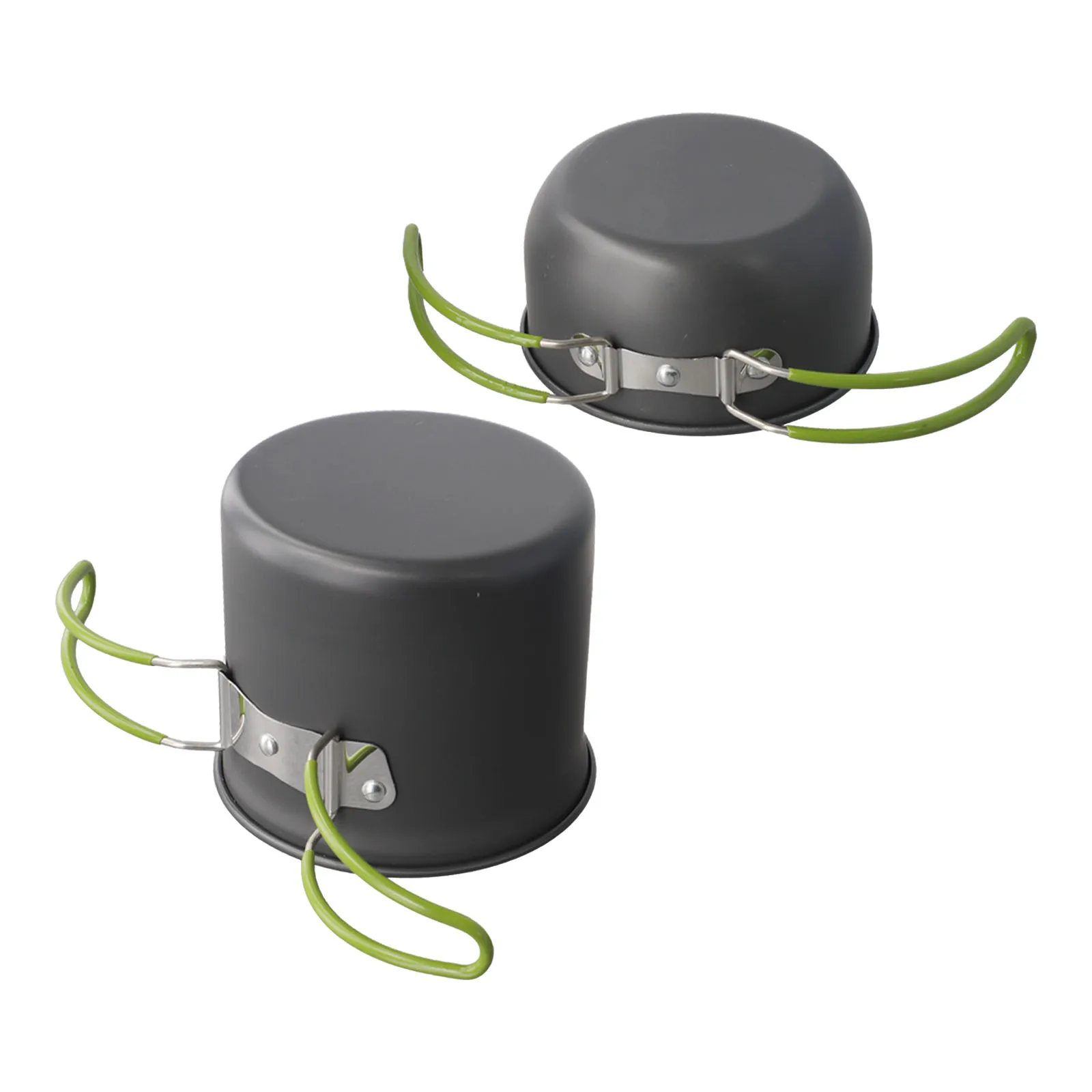 

Легкий походный набор, посуда для кемпинга, компактное решение для хранения, легко моется, складная конструкция с ручкой 115x60 мм