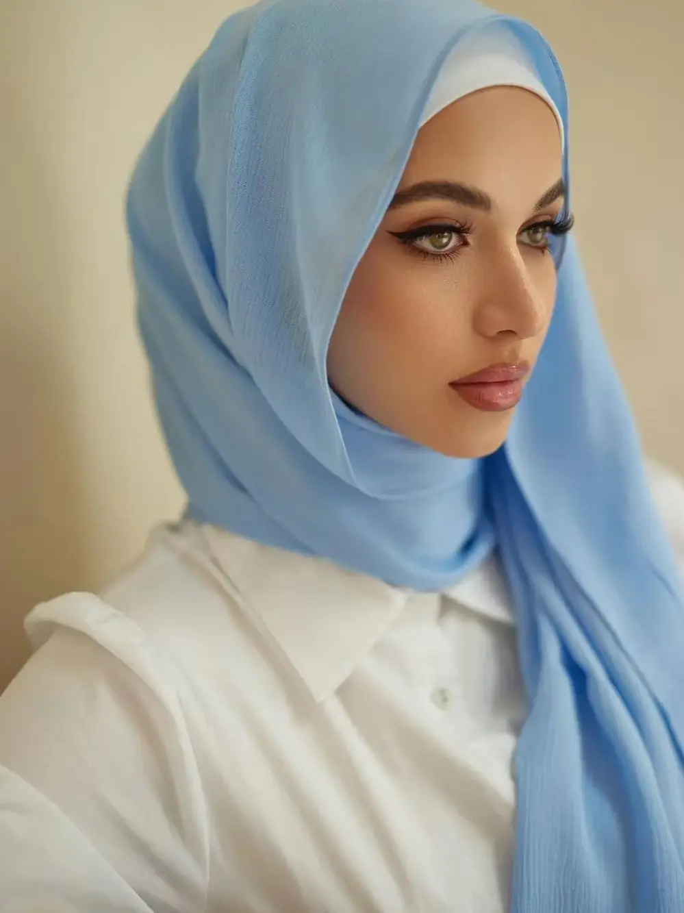 

Nieuwe Crinkled Rayon Hijab Hijabs for Women Scarf Plain Shawls Femme Musulman Soft Viscose Headscarf Islamic Turban Headband