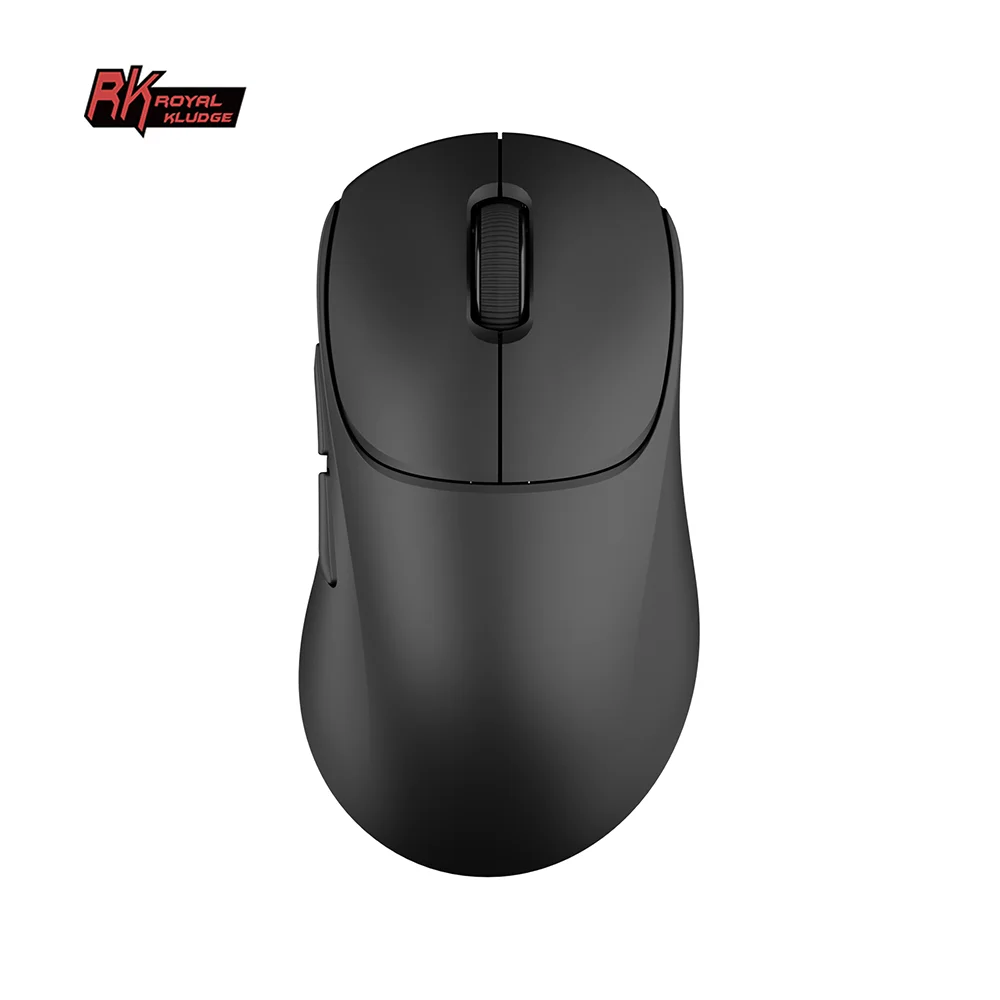 

RK ROYAL KLUDGE MG5 12000DPI Wireless Mouse PAW3950 54G Lightweight 8kHz 650mAh 6 levels Tri-mode Bluetooth Gaming Mouse with PC
