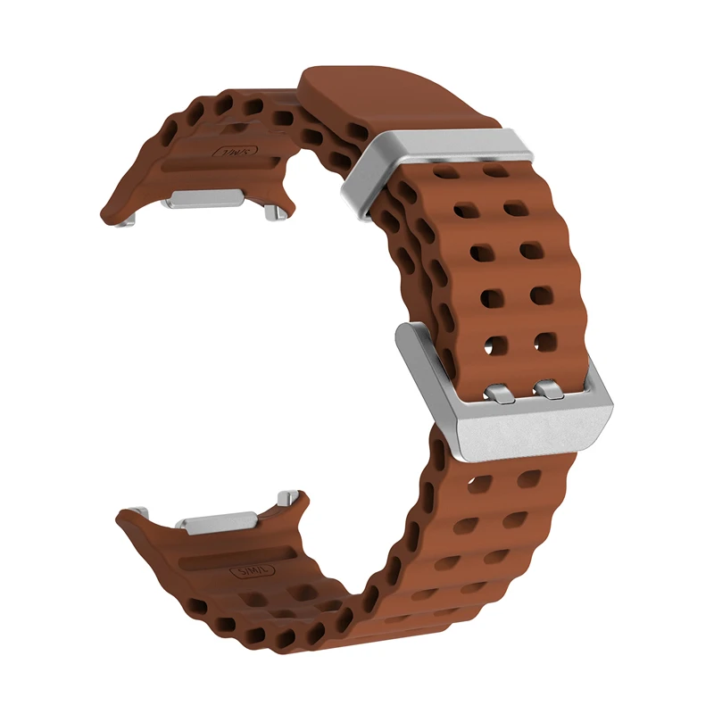 1:1 Original Marine Band für Samsung Galaxy Watch Ultra2 2026 Silikon-Uhrenarmband für GalaxyUltra 47mm Ersatzarmband – Detail 24
