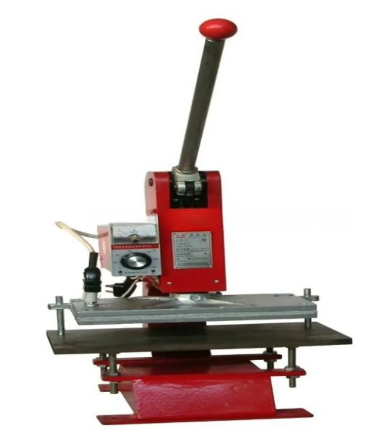 Small Manual Leather Gold Blocking Machine