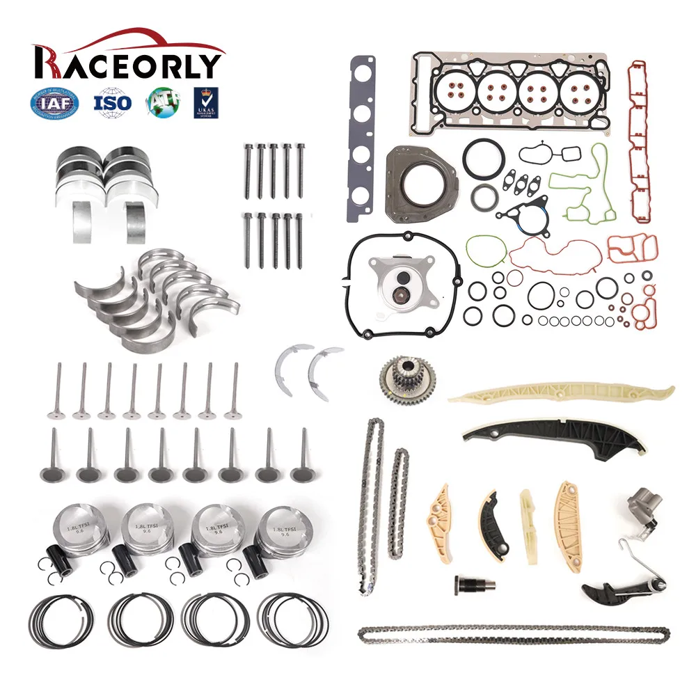 

RACEORLY Engine Rebuild Overhaul Kit Φ23mm For VW CC Audi A3 A4 1.8 CDA CDH BZB