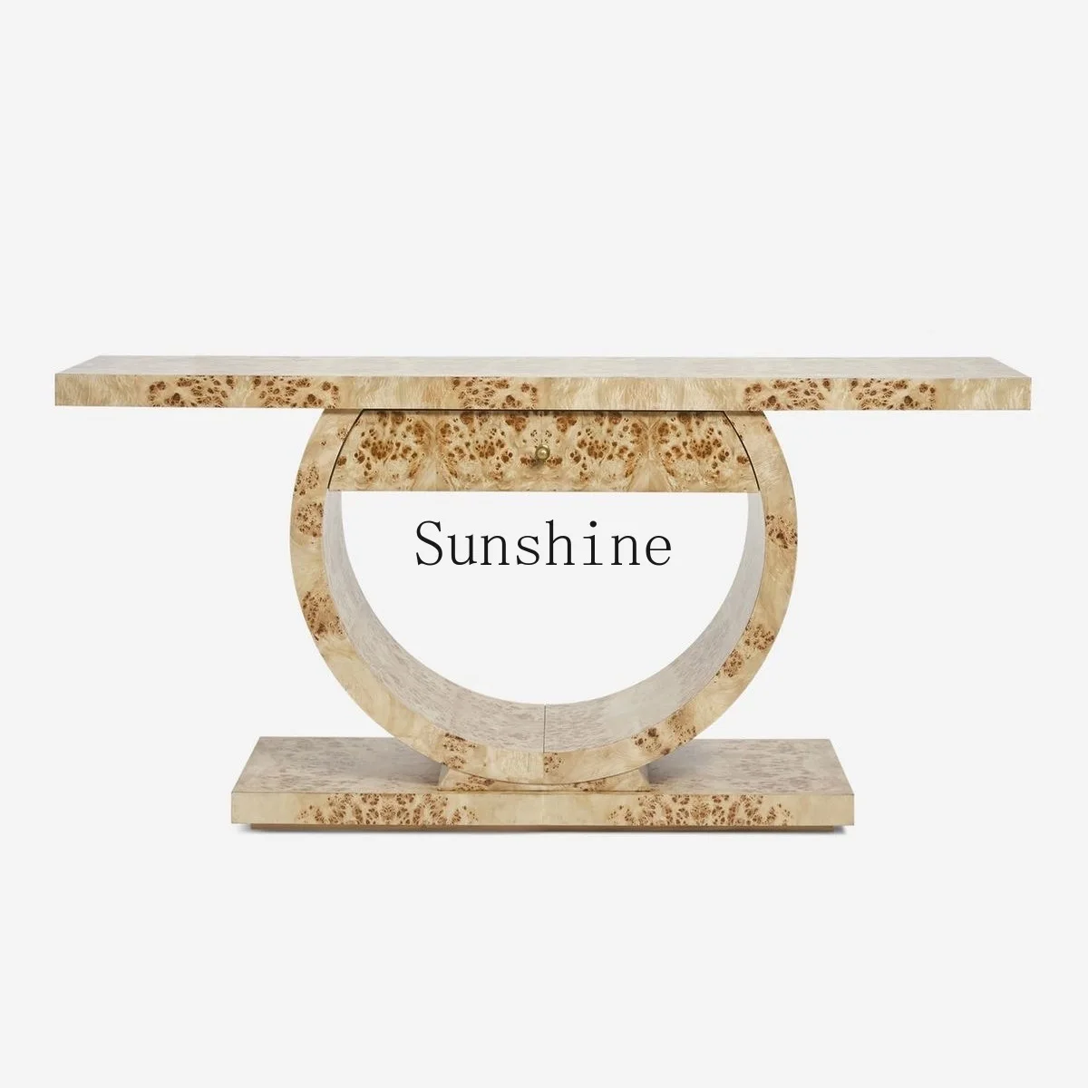 Medieval style home retro style table against the wall decoration household table
