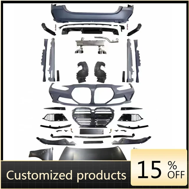 

Надежный комплект питания для BMWS серии 4 G22 2020-2024 от G82 M4 M для высококачественных светодиодных фар, бампера, аксессуаров для брызговиков