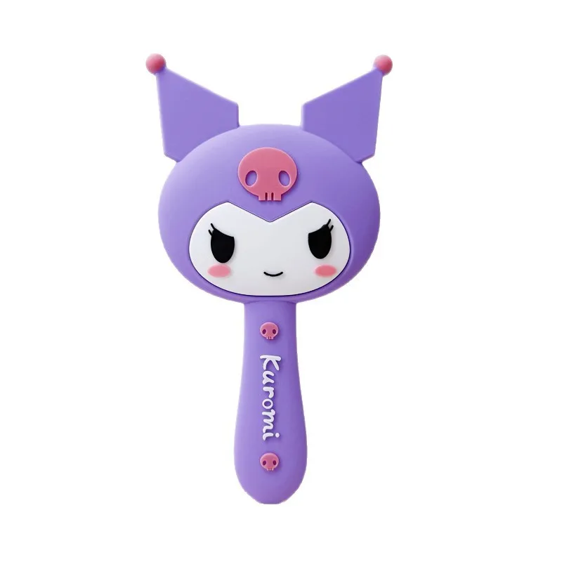 PVC Silicone Cartoon Handheld Mirror Shaped Makeup Mirror