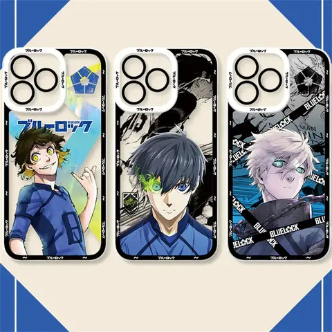 Etui Anime BLUE LOCK na Xiaomi POCO X6 X7 X5 Pro X3 NFC F3 F5 F6 F7 Ultra M5S C65 M7 M6 Pro 4G 5G 14T 13T 12T 11T 14 11 Lite 5G