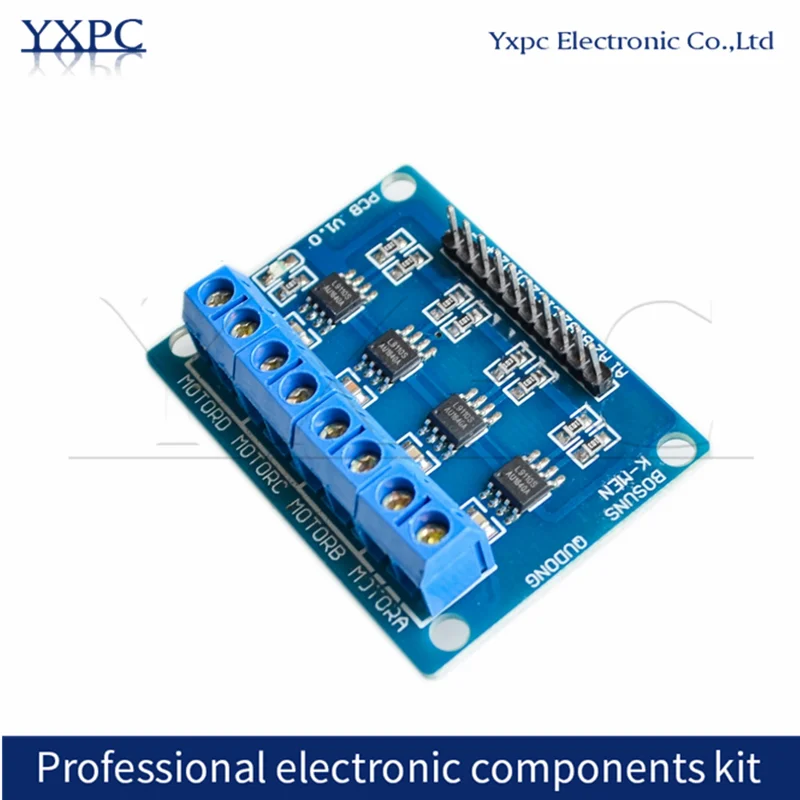 

4-way drive Module DC Stepper Motor L9110S H-bridge Dual DC Stepper Motor Driver Controller Board