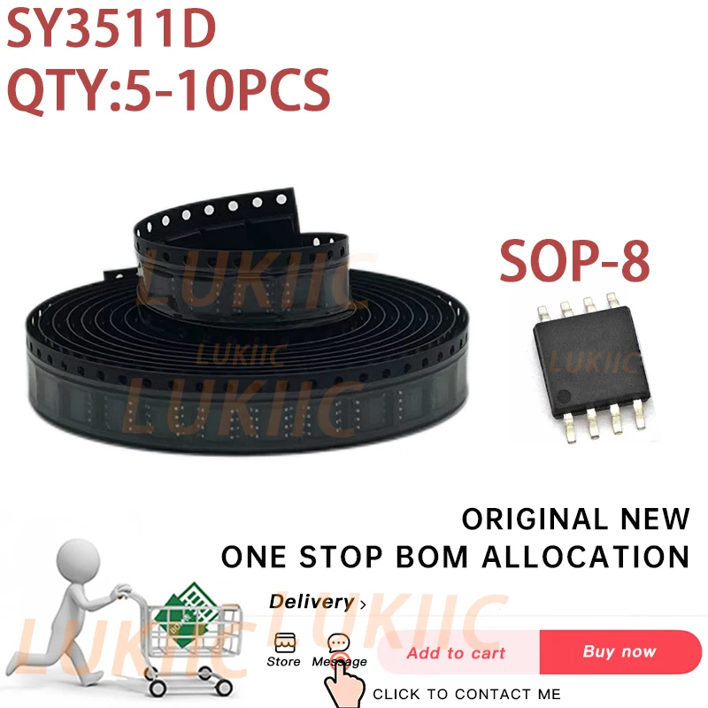 

(5-10 шт.) 100% новый SY3511D SOP-8