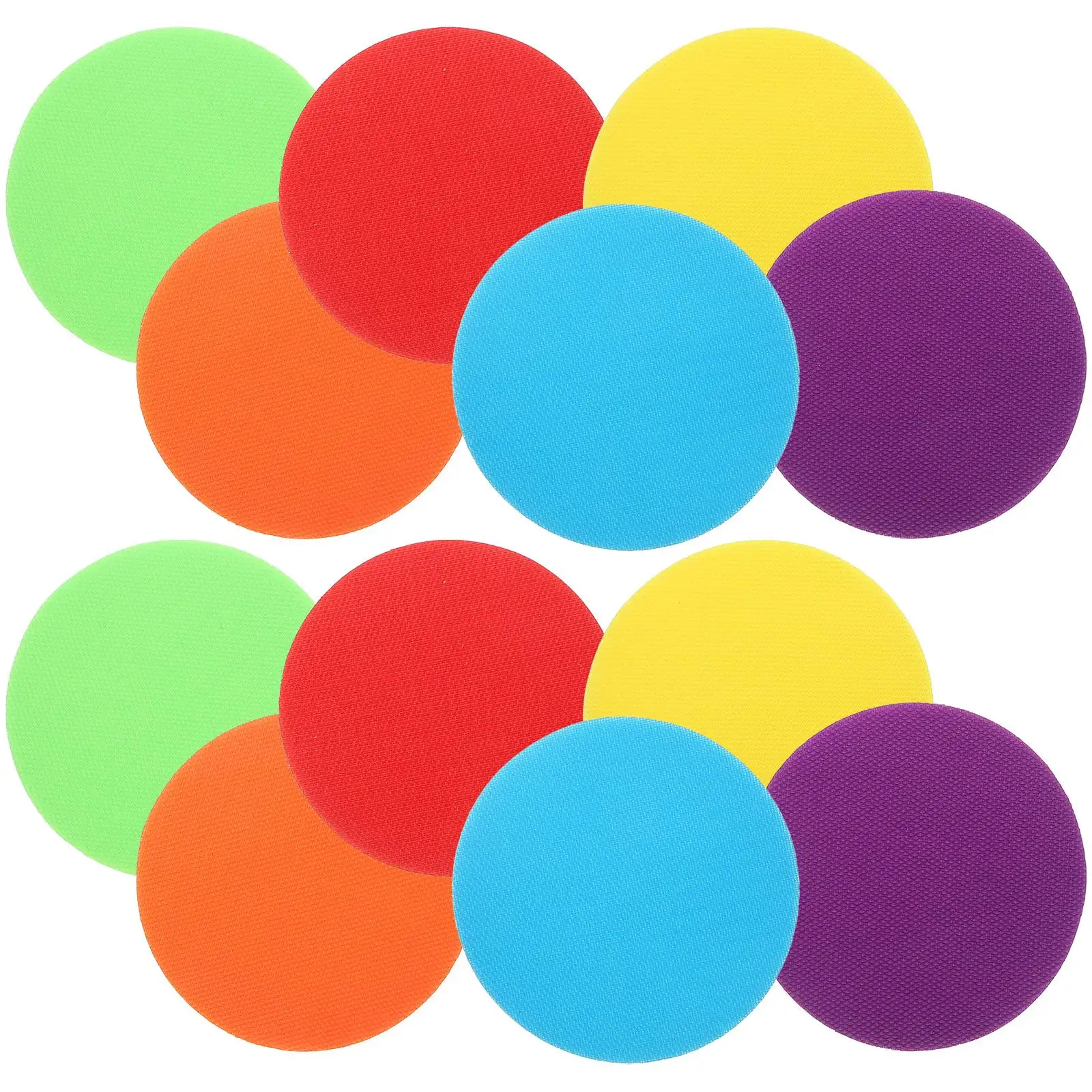 

Circular Game Training Classroom Family Baby Round Mark Carpet Dots Circular Sticker For Game Marker Reusable